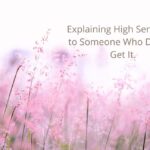 Explaining High Sensitivity to Someone Who Doesn’t Get It.