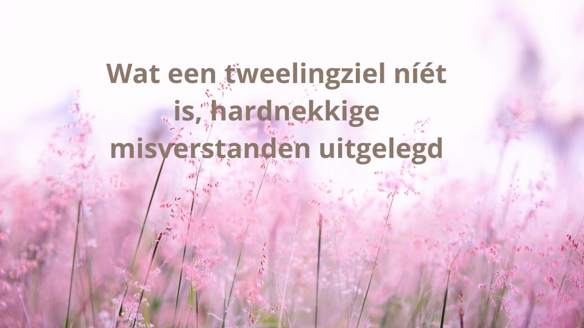 Wat een tweelingziel níét is – hardnekkige misverstanden uitgelegd